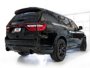 Dodge Durango SRT Performance Exhaust - AWE Tuning - Touring Edition Cat Back - Diamond Black Tips - `18-`23